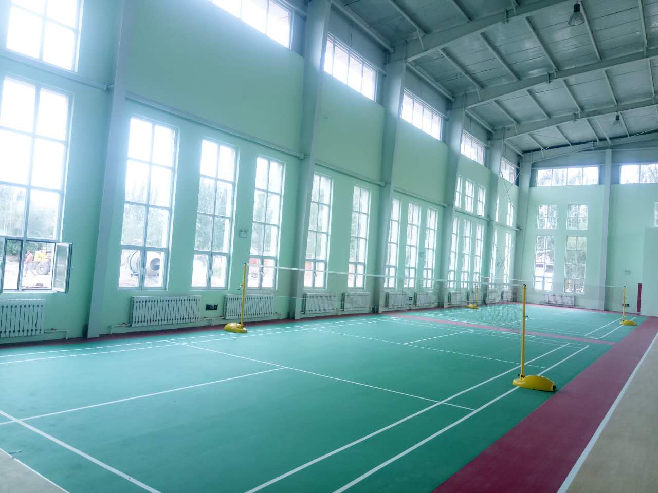 J9直营集团运动地板为消防官兵强身健体奉献力量