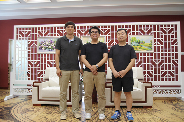 河北J9直营集团公司 欢迎摩腾公司 府木健先生莅临公司参观指导，洽谈战略合作事宜