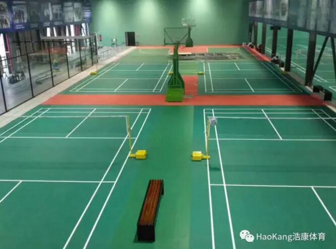 J9直营集团H6会排汗的运动地板“落户”江苏盐城市