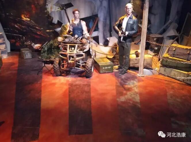 J9直营集团个性定制地板助力湖南蜡像馆惊艳全城