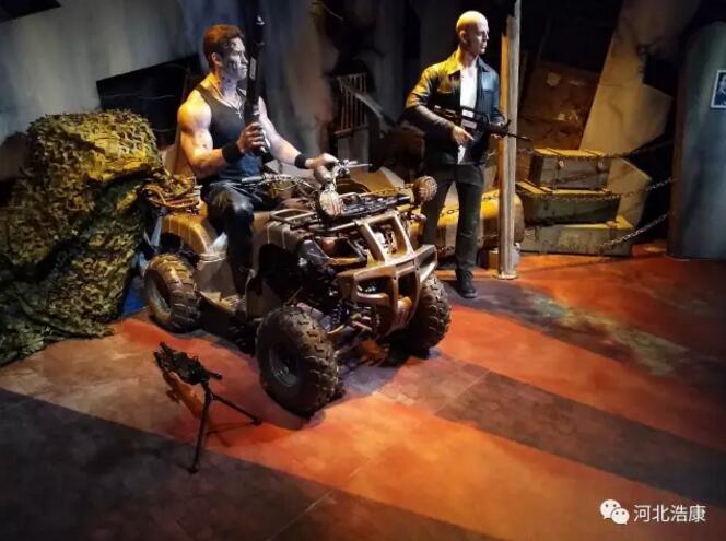 J9直营集团个性定制地板助力湖南蜡像馆惊艳全城