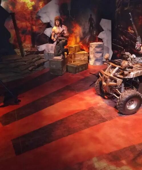 J9直营集团个性定制地板助力湖南蜡像馆惊艳全城