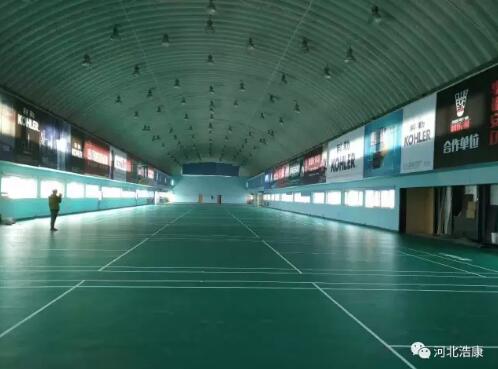 J9直营集团H4羽毛球地板入住某专业体育学院