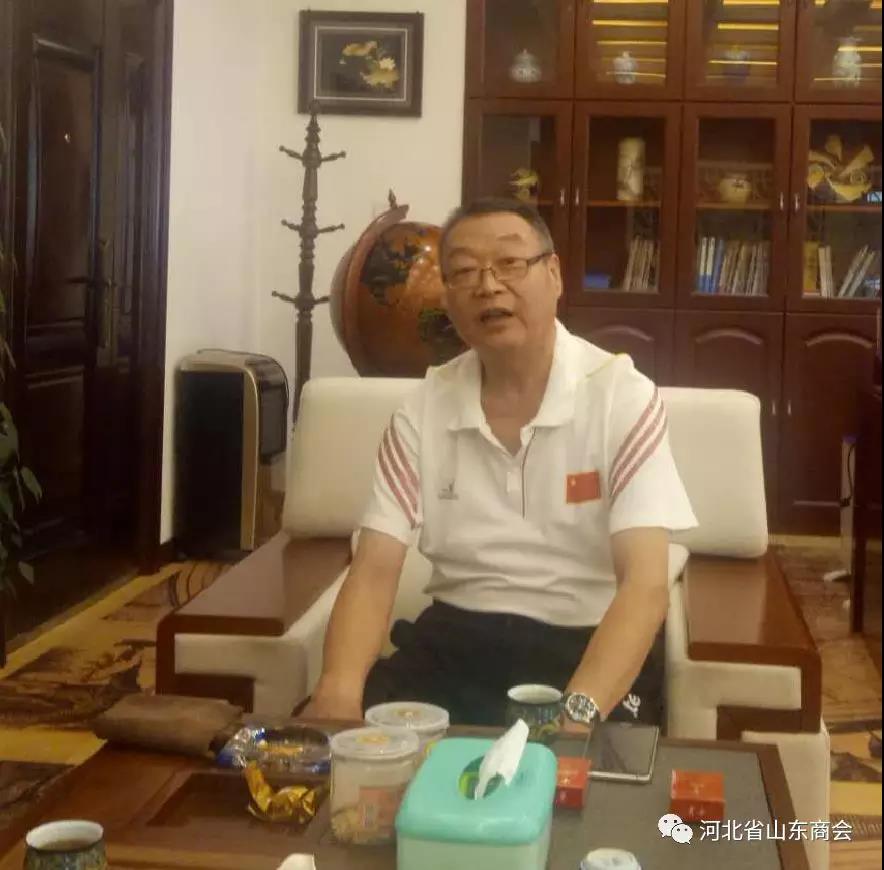 河北省山东商会走访理事单位河北J9直营集团公司