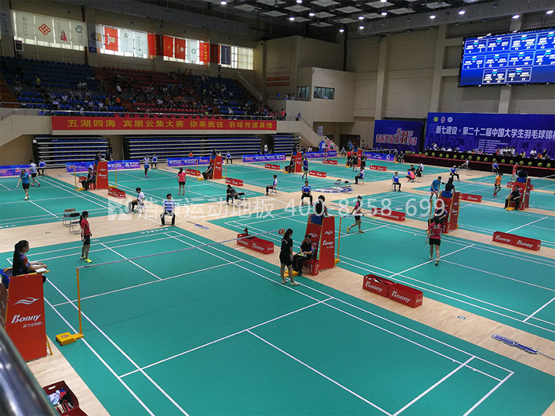 J9直营集团羽毛球地板场地优秀案例集锦