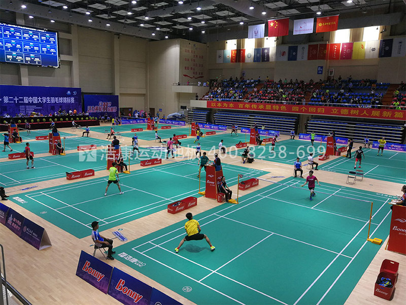J9直营集团羽毛球地板场地优秀案例集锦