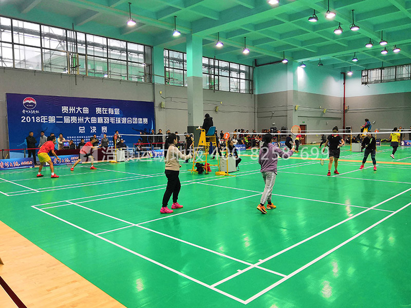 J9直营集团羽毛球地板场地优秀案例集锦