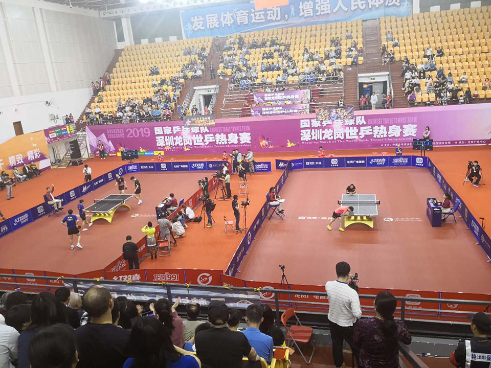 2019世乒热身赛精彩开赛