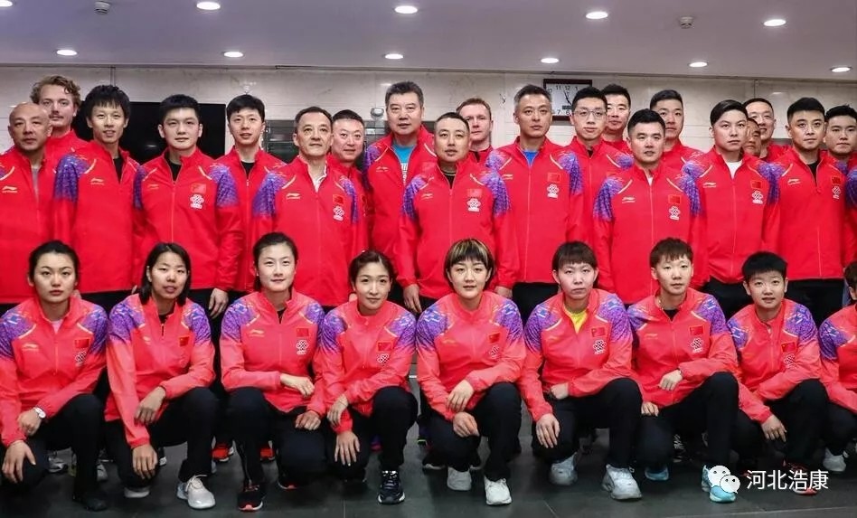 国乒出征在即，J9直营集团鼎力相助